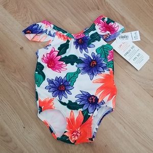 NWT Old navy baby girl 0-3 month 1 piece swimsuit